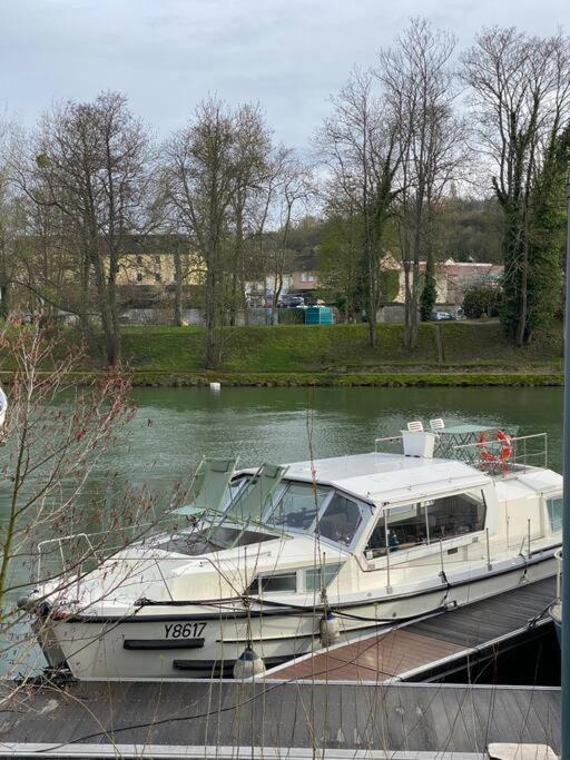 Charmant Bateau Sur La Marne Jouarre المظهر الخارجي الصورة
