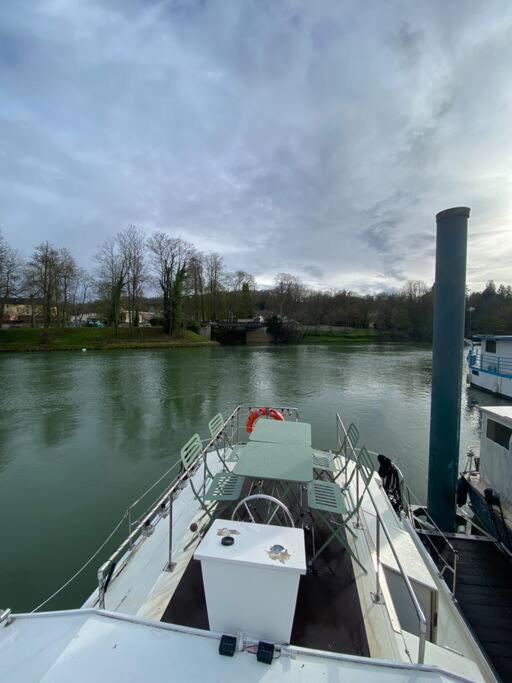 Charmant Bateau Sur La Marne Jouarre المظهر الخارجي الصورة